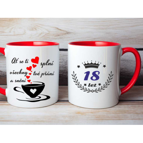 rnek k 18. narozeninám  -  Ať se ti splní všechny tvá přání