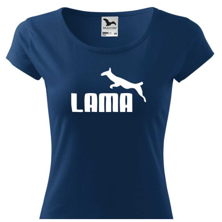 Dámské vtipné tričko - Lama