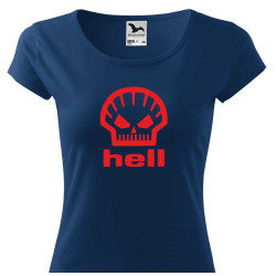 Dámské tričko na parodii shell - Hell