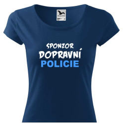 Dámské tričko - Sponzor dopravní policie
