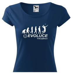Dámské tričko Evoluce Volejbalu