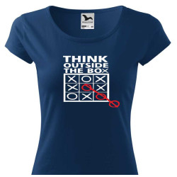 Dámské tričko - Thing outside the box