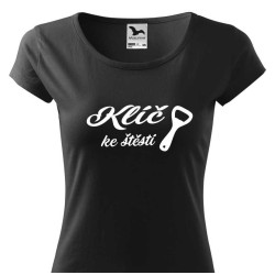 Dámské tričko - Klíč ke štěstí otvírák