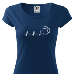 Dámské tričko - Pivní křivka