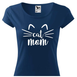 Dámské tričko - Kočičí máma