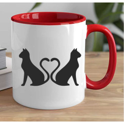 Hrnek - Dvě kočky