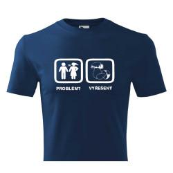 Tričko pro houbaře - Problém vyřešený