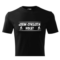 Tričko pro cyklistu - Jsem cyklista vole