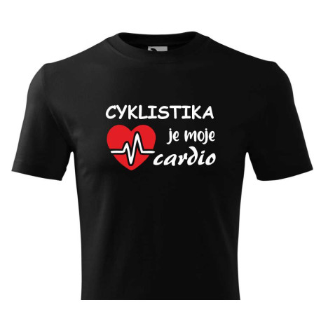 Tričko pro cyklistu - Cyklistika je moje kardio