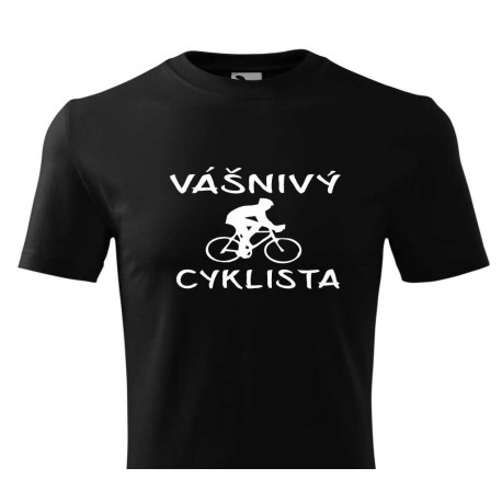 Tričko pro cyklistu - Vášnivý cyklista