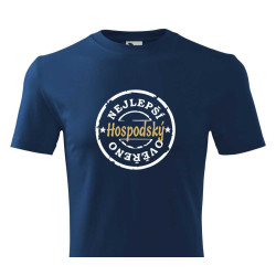 Tričko pro hospodského - Nejlepší hospodský ověřeno