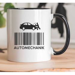 Hrnek pro Automechanika - Čárový kód automechanik
