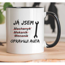 Hrnek pro Automechanika - Hrnek pro Automechanika - Opravuji auta