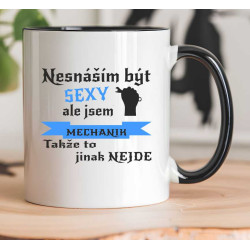 Hrnek pro Automechanika - Nesnáším být sexy