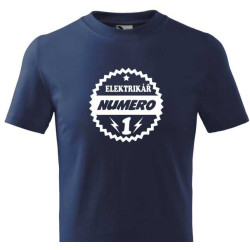 Tričko pro elektrikáře -  Elektrikář numero one