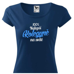 Tričko pro kolegyni - 100% nejlepší kolegyně na světě
