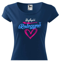 Tričko pro kolegyni - Nejlepší kolegyně pod srdíčkem