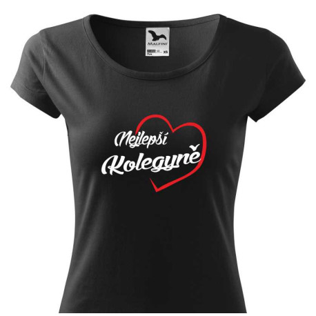 Tričko pro kolegyni - Nejlepší kolegyně v srdíčku
