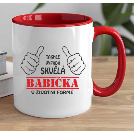 Hrnek pro babičku - Takhle vypadá skvělá babička