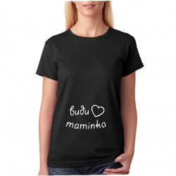 Dámské tričko -  Budu maminka