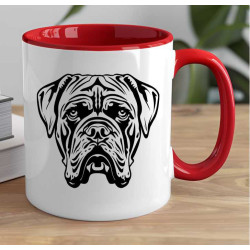 Hrnek s pejskem plemene - Dobrman