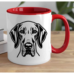 Hrnek s pejskem plemene - Anglický foxhound