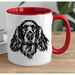 Hrnek s pejskem plemene - Field španěl