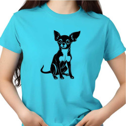 Dámské tričko -  pejsek Čivava