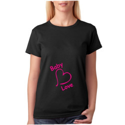 Baby Love - Dámské těhotenské tričko