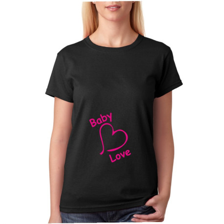 Baby Love - Dámské těhotenské tričko