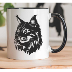 Hrnek - Mainská mývalí kočka