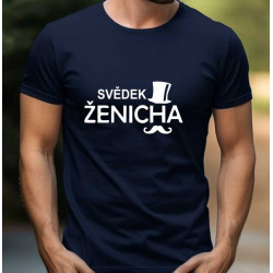Pánské tričko na rozlučku - Svědek ženicha