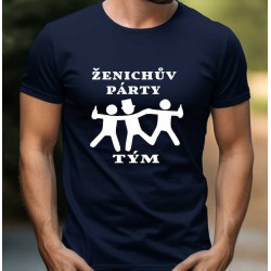 Pánské tričko - ženichův párty tým