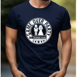 Trička na rozlučku se svobodou GAME OVER PARTY