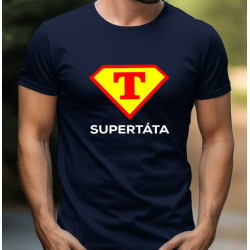 Pánské tričko - Super Táta ve znaku supermana.
