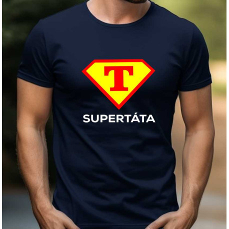 Pánské tričko - Super Táta ve znaku supermana