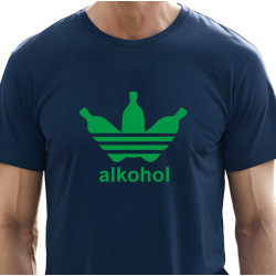 Pánské tričko - Alkohol ve znaku adidas
