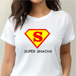 Tričko pro snachu - Super snacha ve stylu supermana