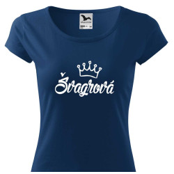 Dámské tričko - Švagrová s korunkou