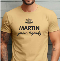 Pánské tričko - Martin jméno legendy