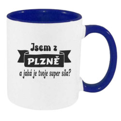 Hrnek - Jsem z Plzně a jaká je tvoje super síla