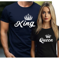 Párová trička - King a Queen