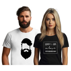 Párové trička - Bearded Man / Sorry I am in Love with Bearded Man