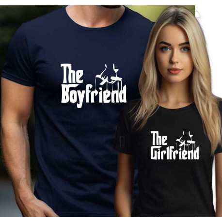 Párové trička - The Boyfriend / The Girlfriend