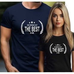 Párová trička - He Brings Out the Best in Me