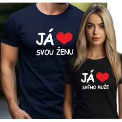 Párová trička - Já miluji svou ženu / muže