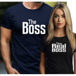 Párová trička - The BOSS / The Real BOSS