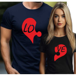Trička pro páry - Love