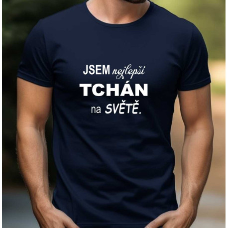 Pánské tričko - Jsem nejlepší tchán na světě.