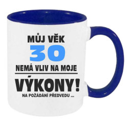 Hrnek k narozeninám - Je mi 30 let a včem je tvá supersíla